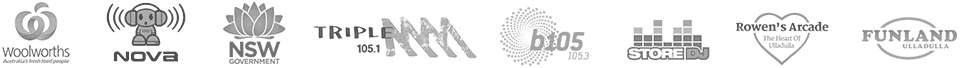 Some of the wonderful clients we're proud to provide our services to