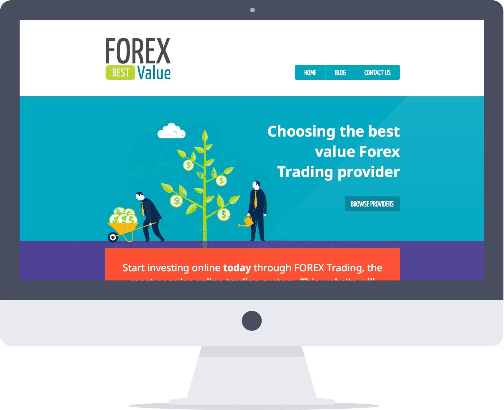 Design web forex