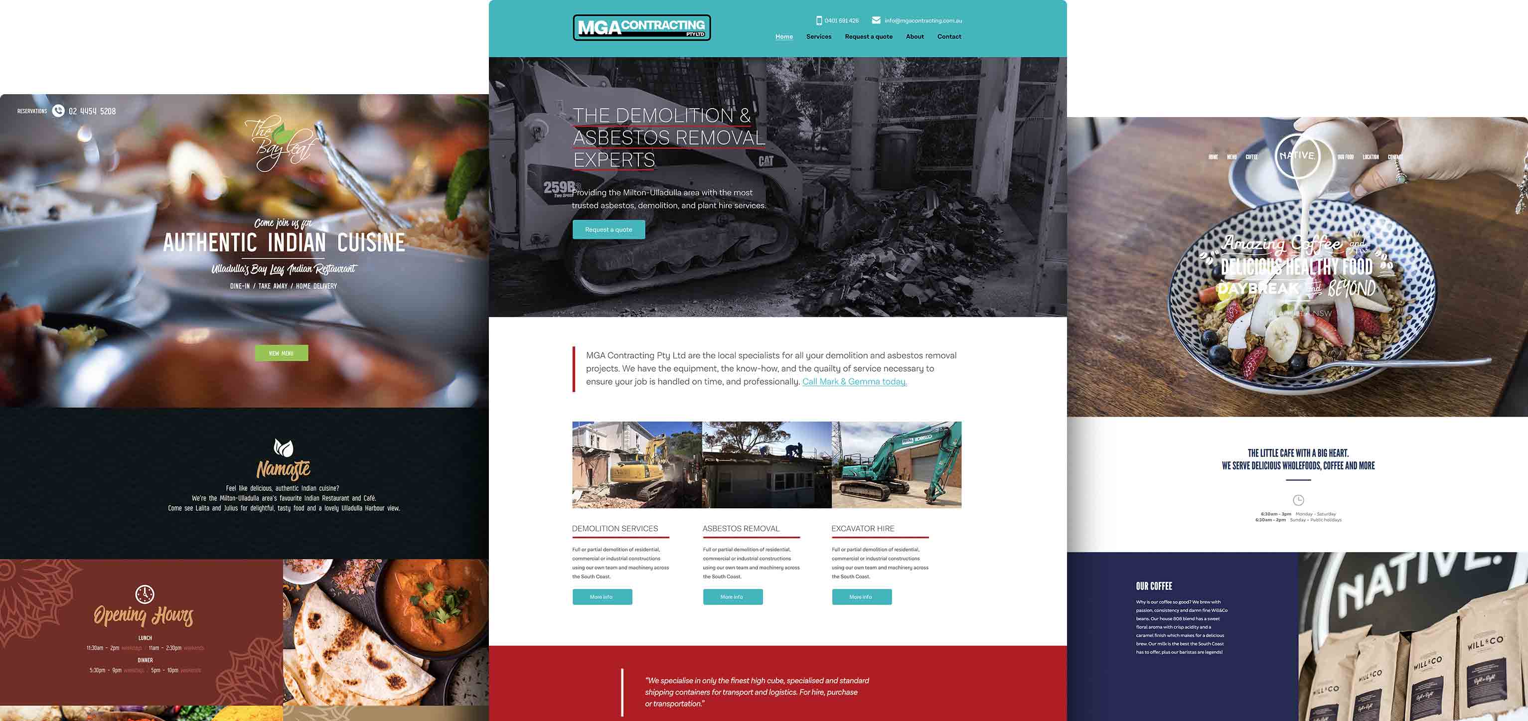 Beautifully designed websites tailored for your business