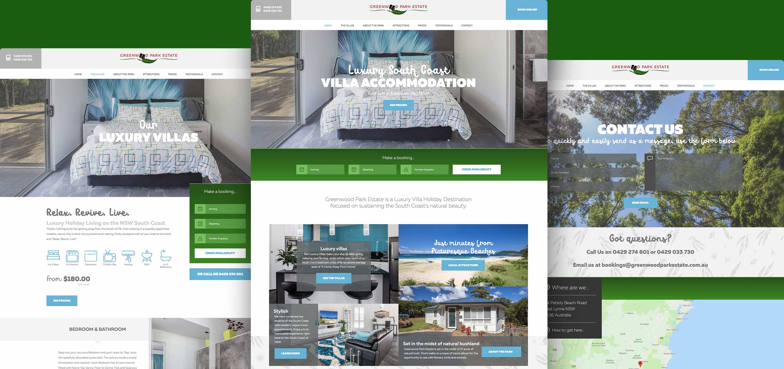 Greenwood Park Estate - a project by Ulladulla Web Design