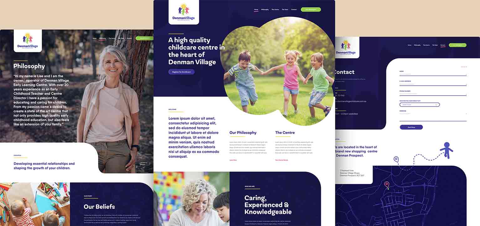 Denman Village Early Learning Centre - a project by Ulladulla Web Design