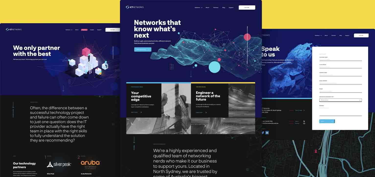 ICT Networks - a project by Ulladulla Web Design