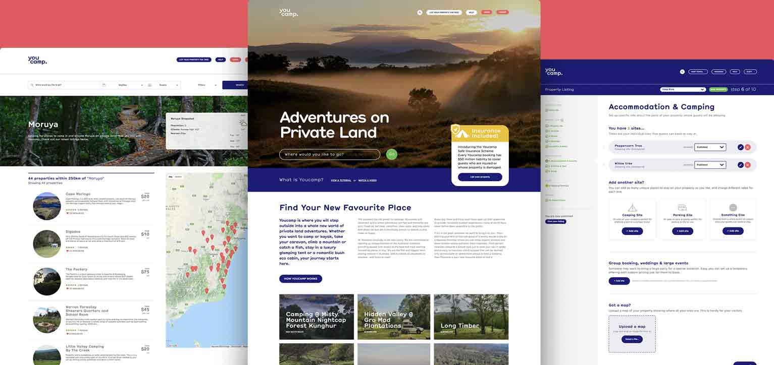 Youcamp - a project by Ulladulla Web Design